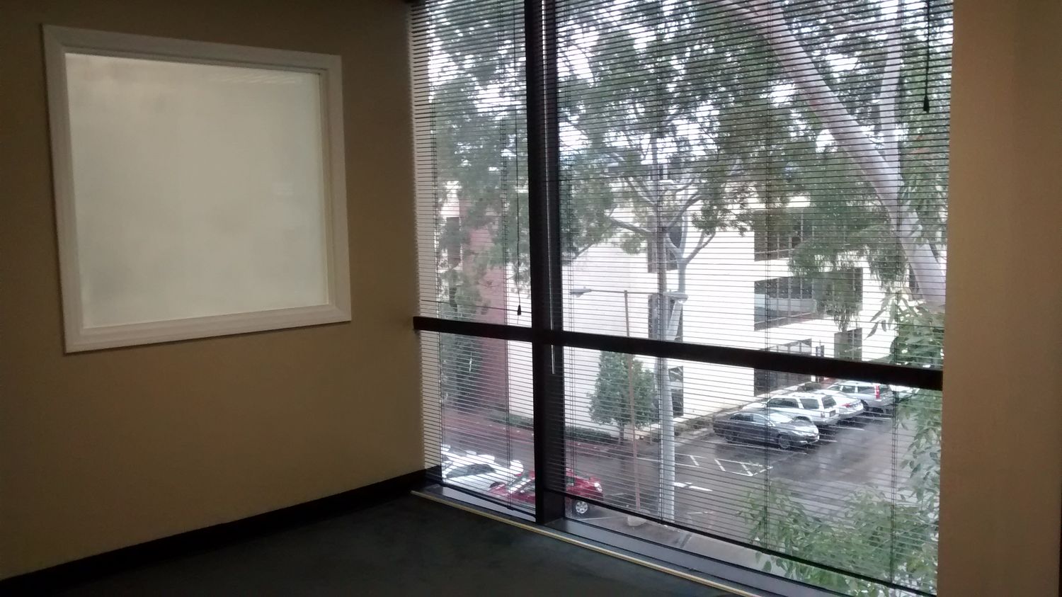 RECEPTION, TWO PRIVATE OFFICES AND OPEN SPACE. NICE LAYOUT. CORNER SUITE.